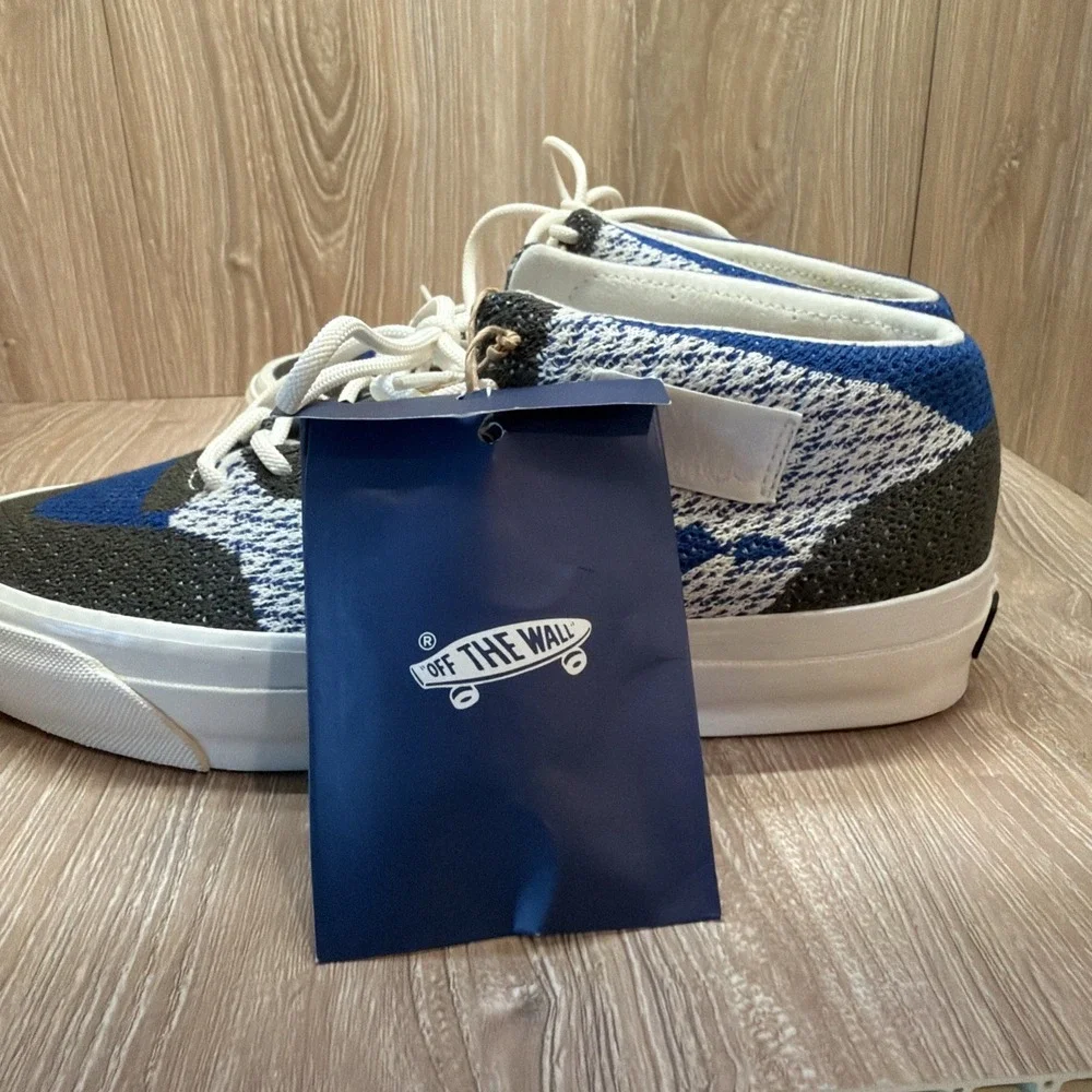 Vans LX Half Cab 33 EK Grape Leaf Snorkel Blue Skate Shoes Men's Rare Size 9